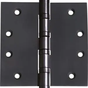 Hinge Ball Bearing Matt Black H100xW100xT3mm (TRA-2969)