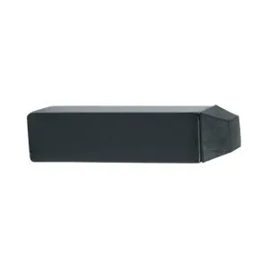 80mm Square Door Stop Black