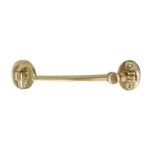 Windsor Cabin Hook 150mm Pol Brass
