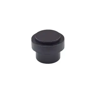 38mm Doorstop Floor Mounted Black
