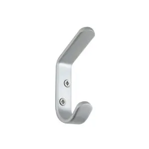 Coat Hook, Satin Anodised