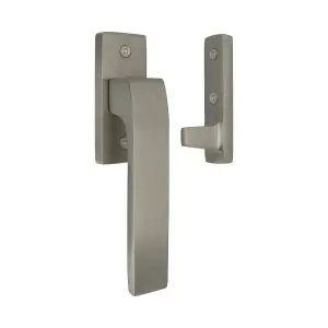 Windsor Cube Window Fastener Brushed Nickel