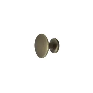 25mm Brass Knob Button Style Roman Brass