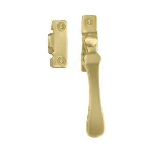 Matt Satin Brass Wedge Fastener