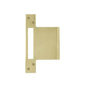 Extended Strike Plate To Suit 1114/5 Polished Brass