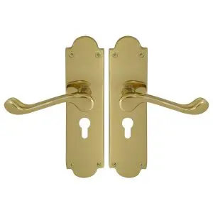Victorian Lever Lock Euro 48 Punched, UB
