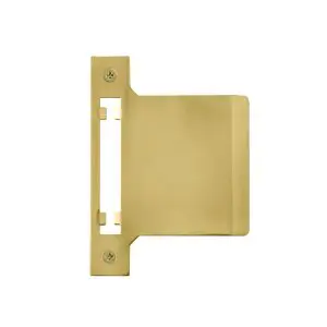 Extended Strike Plate To Suit 1140 unlacquered brass
