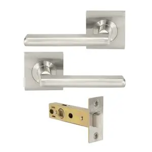 Phonenix Elite Passage Set Brushed Nickle 48mm Drill Out