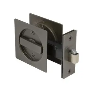 Cavity Sliding Privacy Kit Square Graphite Nickel