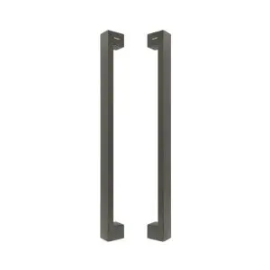 600mm Polo Pull Handle 40x20mm Graphite Nickle