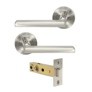 Windsor Galaxy Phoenix Passage Set Brushed Nickel