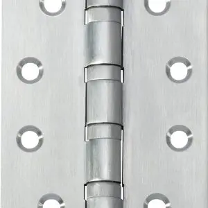 Hinge ball bearing satin chrome 100x75x3 (TRA-2763)