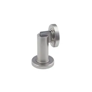 Magnetic Door Holder Satin Chrome