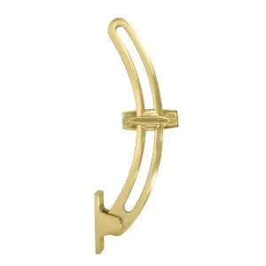 Quadrant Stay Unlaqcuered Brass