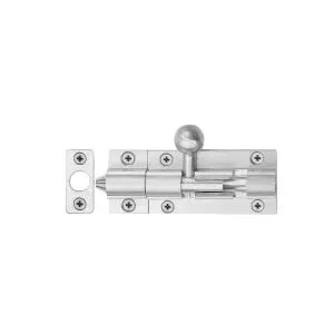 Windsor Straight Bolt 50x25 Satin Chrome