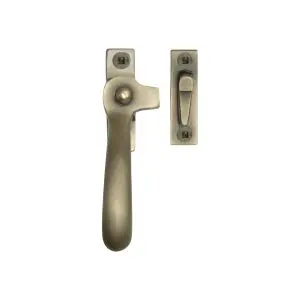 Windsor Split Rail Fastener LH Roman Brass