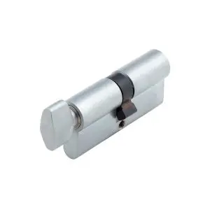 70mm 6 Pin Euro Cylinder Key / Turn SC