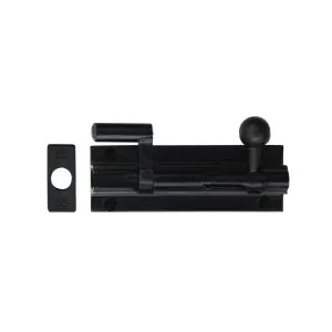 Windsor Necked Bolt 75x25 Matt Black