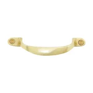 Windsor Sash Handle Pol Brass
