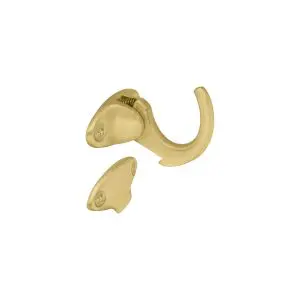 Spur Fastener Matt Satin brass