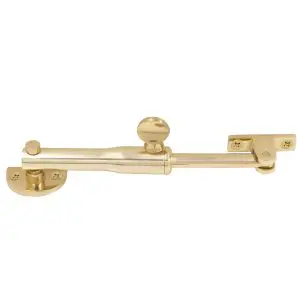 Windsor Restrictor Stay Polished Brass