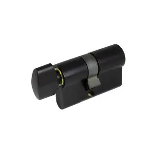 Euro Cylinder Key/Snib 60mm Matt Black