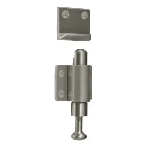 Windsor Spring Catch Brushed Nickel