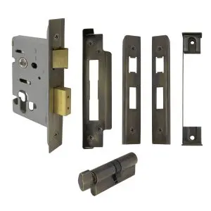 Euro 48 Lock Kit Rebated ORB (1114+1105+1148)