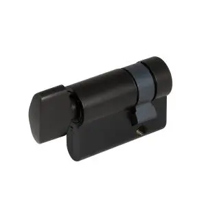 Euro Single Cylinder Snib 35mm  Black