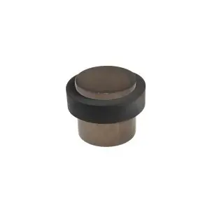 38mm Doorstop Floor Mount - 1 Piece Antique Bronze