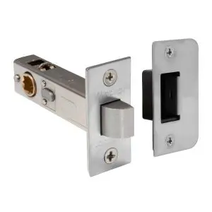 LATCH FOR INTEGRATED PRIVACY SET.  60mm BACKSET.  SATIN CHROME.