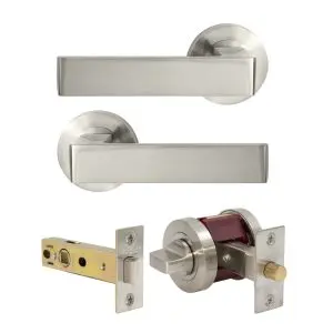Galaxy Pegasus Privacy Set Brushed Nickel