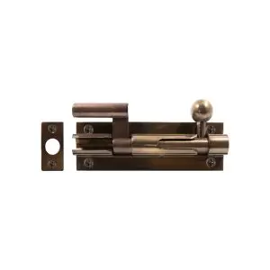 Windsor Necked Bolt 75x25 Antique Bronze