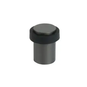 60mm Doorstop Floor Mount Graphite Nickel