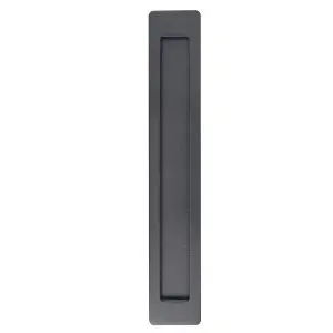 FLUSHPULL CONC. FIX 288MM CRS 318MM O/A BLACK