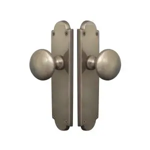 Victorian Knob Latch Natural Bronze