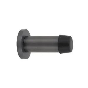50mm Doorstop Skirting Concealed Fix Graphite Nickel