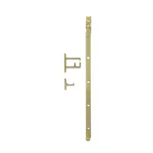 Casement Stay 300mm Polished Brass