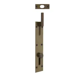 Windsor Reverse Barrel Bolt Necked Out 150x31 Antique Bronze