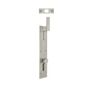 Windsor Reverse Barrel Bolt Necked Out 150x31 Brushed Nickel