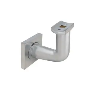 Windsor Vulcan Square Stair Rail Bracket Satin Chrome