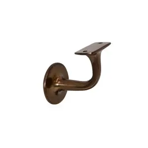 Windsor Stair Rail Bracket 60mm Flat Mount Antique Bronze