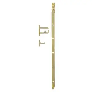 Casement Stay 350mm Unlacquered Brass