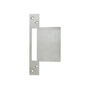 Extended Strike Plate To Suit 1114/5 1103/5 Stainless Steel
