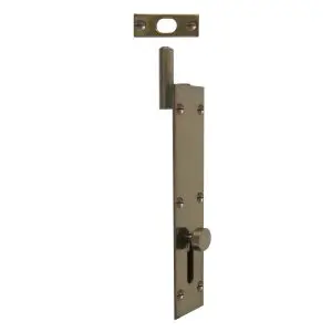 Windsor Reverse Barrel Bolt Necked In 150x31 Antique Bronze
