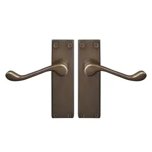 Victorian Lever Latch Antique Bronze