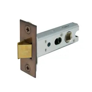 Heavy Duty Tubular Latch 57mm Back Set Antique Bronze