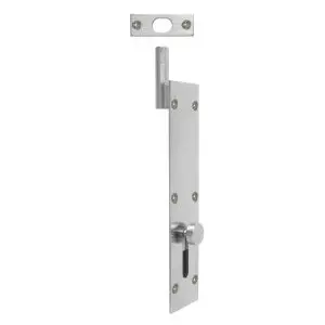 Windsor Reverse Barrel Bolt Necked In 150x31 Satin Chrome