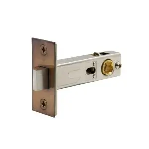 Tubular Latch 60mm Backset Antique Bronze