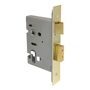Euro 48 Mortice Lock 57mm Back Set PB
